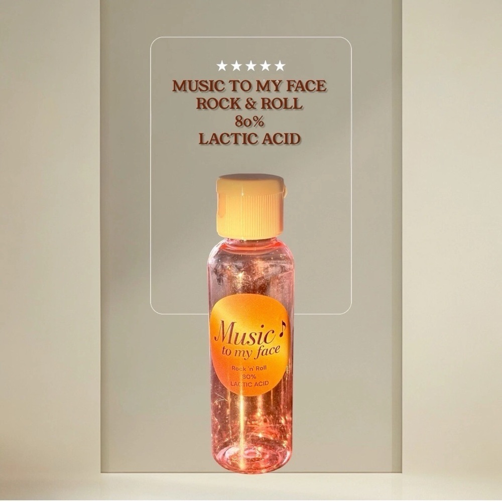 Music to My Face Lactic Acid Skincare Bottle - Picture 8 of 8